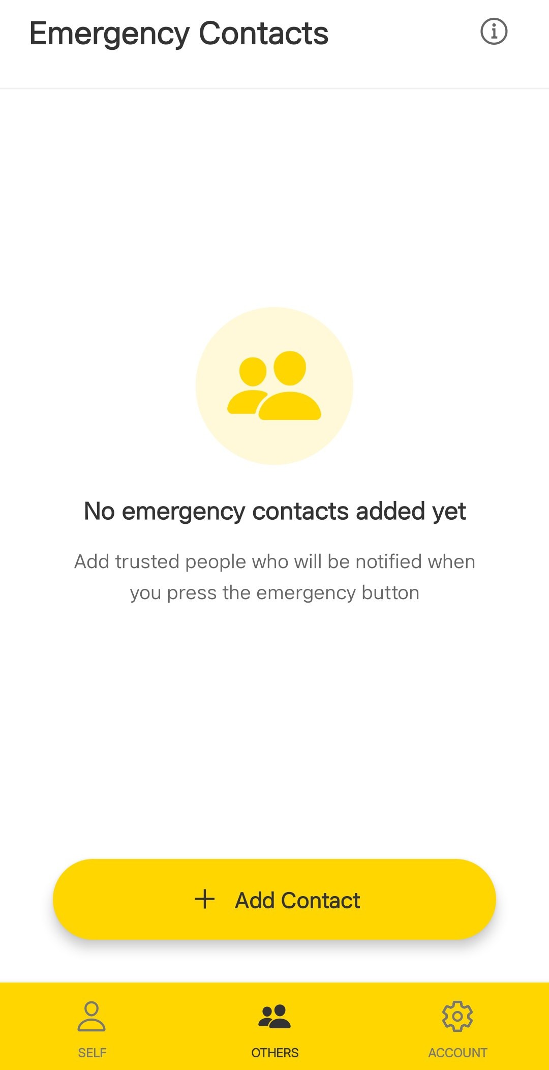 Emergency Contact App